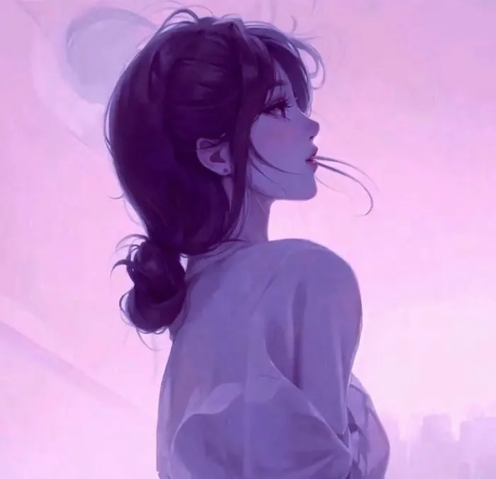 avatar màu tím đẹp nhất