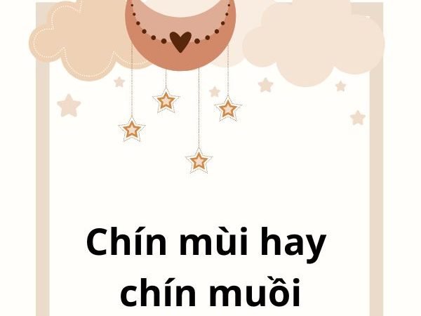 Chín mùi hay chín muồi? Phân biệt đúng và cách sử dụng trong tiếng Việt