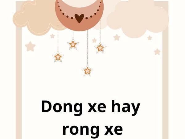 Dong xe hay rong xe? Phân biệt và sử dụng đúng trong tiếng Việt