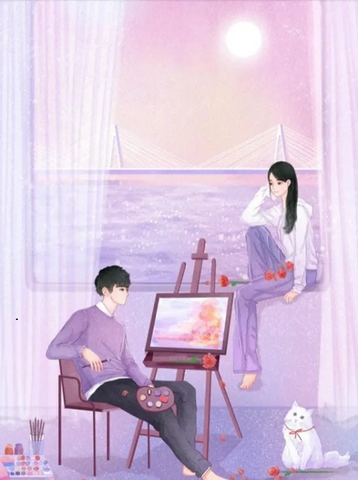 hình ảnh màu tím mộng mơ