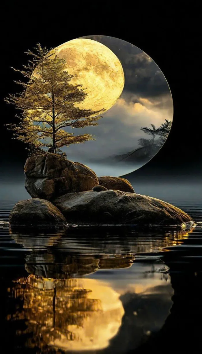hình nền ánh trăng