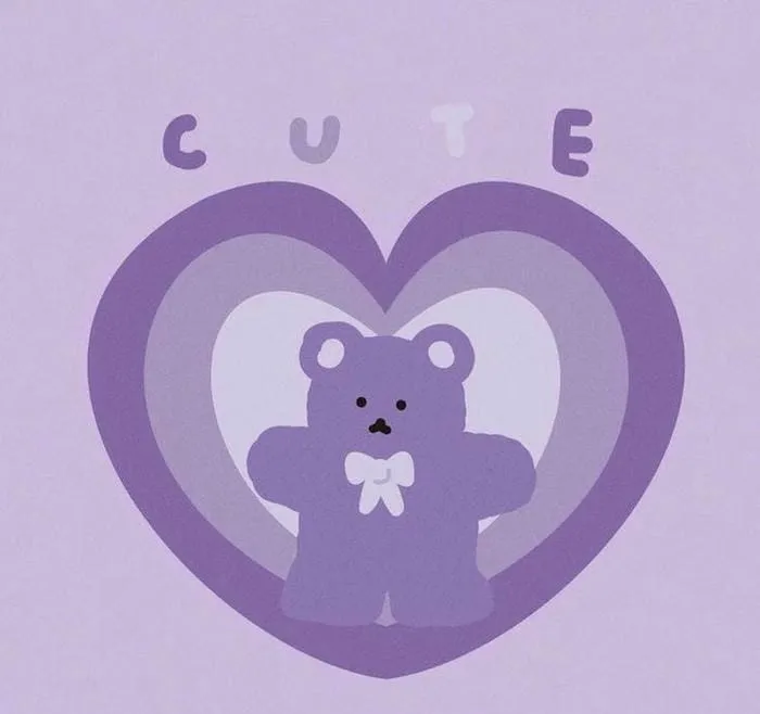 hình nền đẹp màu tím cute