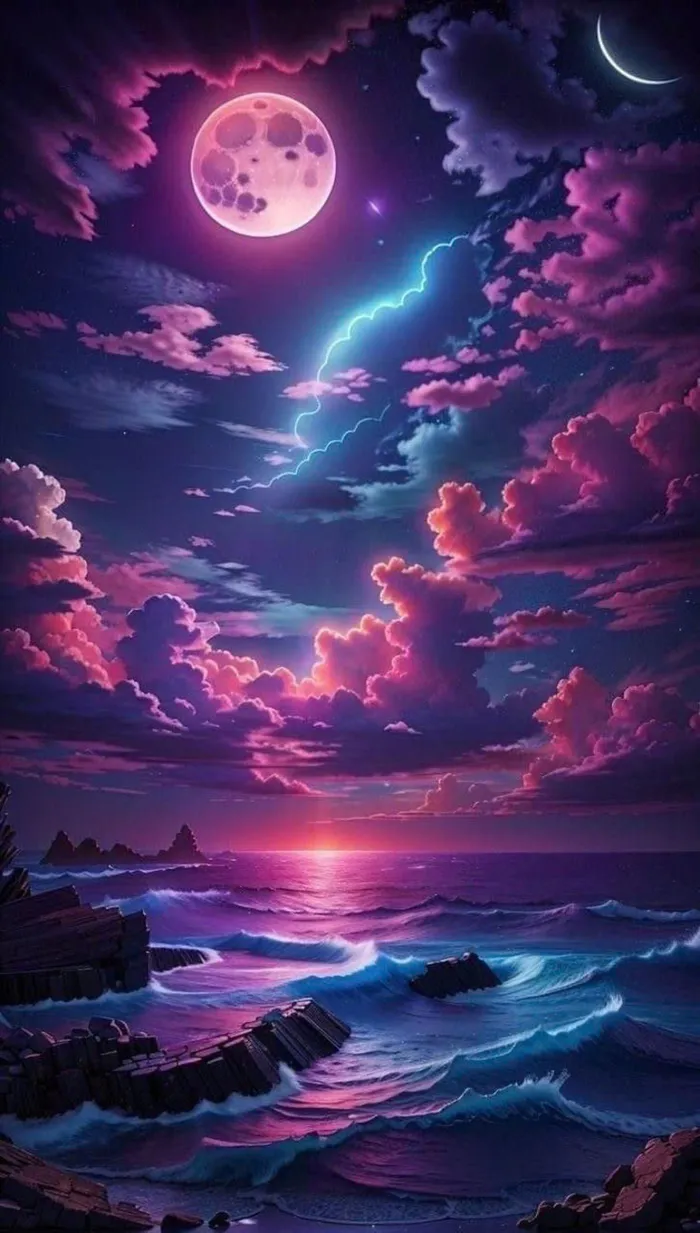 hình nền mặt trăng đẹp