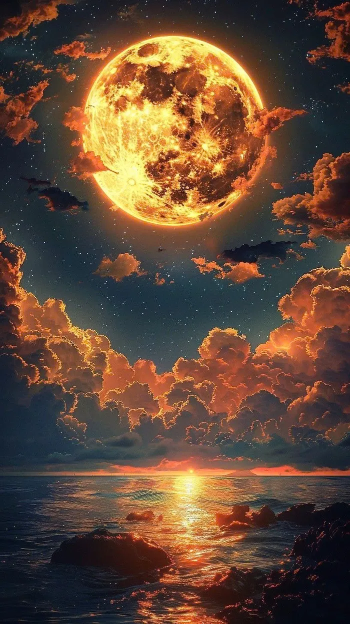 hình nền mặt trăng