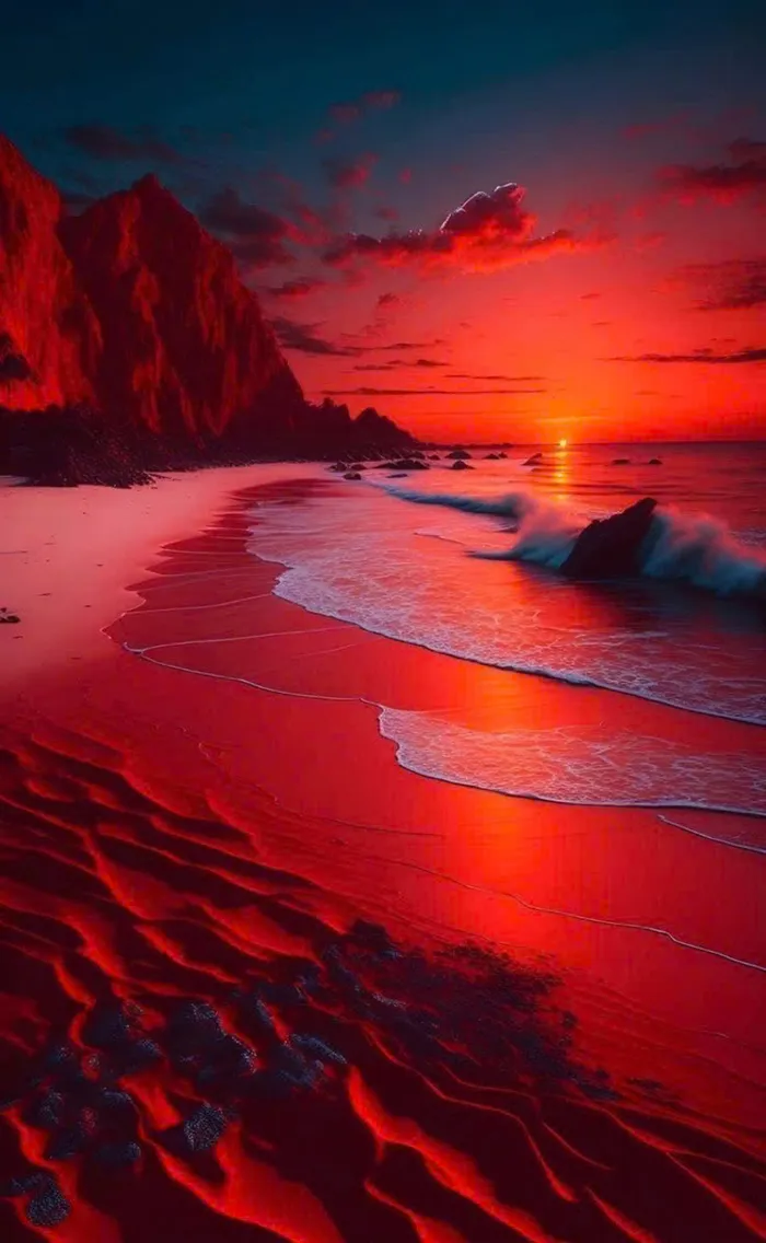 hình nền màu đỏ nhạt