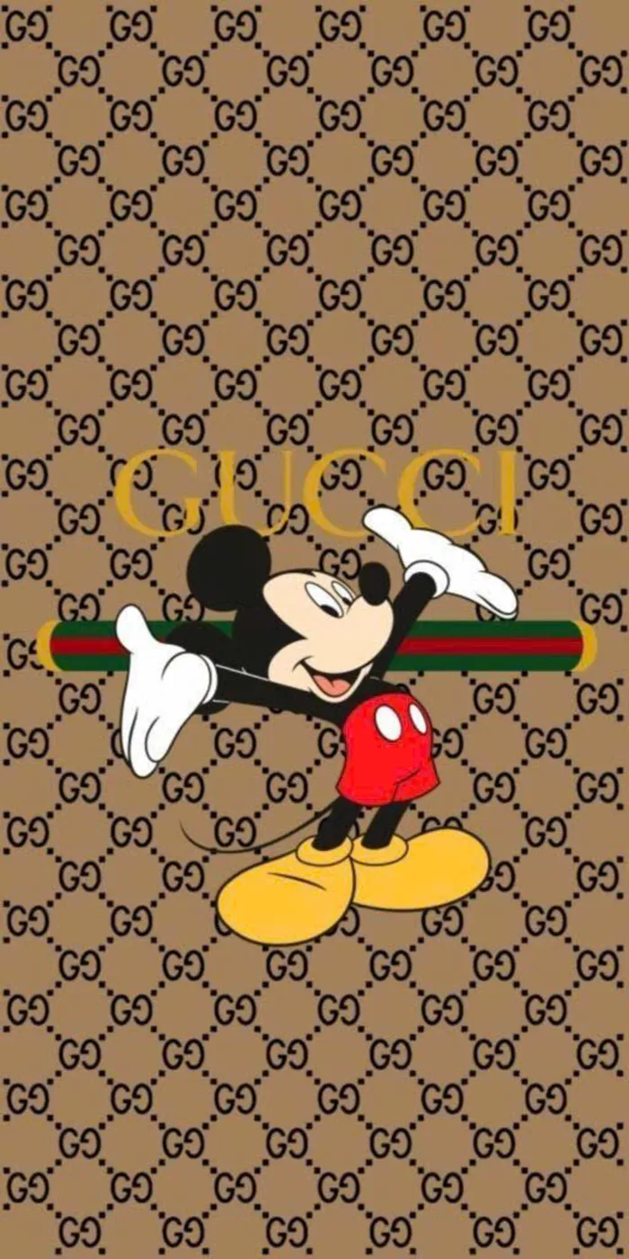 hình nền mickey gucci