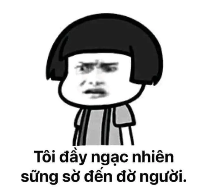meme ngạc nhiên