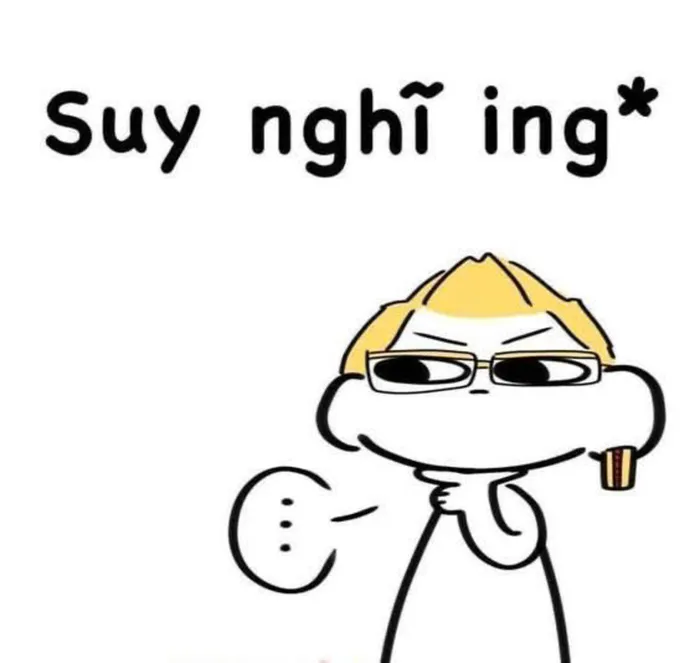 meme suy nghĩ ảnh