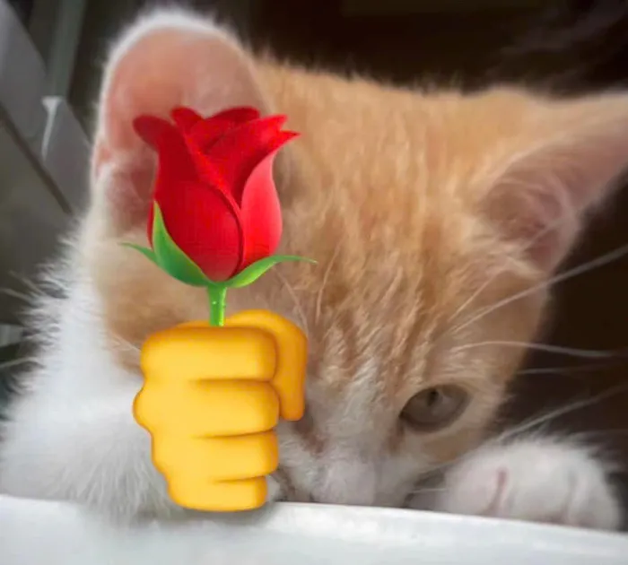 meme tặng bông hoa