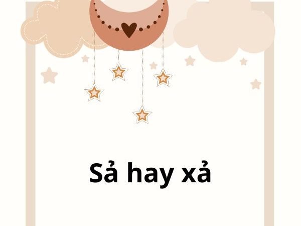 Sả hay Xả? Phân Biệt và Cách Sử Dụng Đúng Trong Tiếng Việt