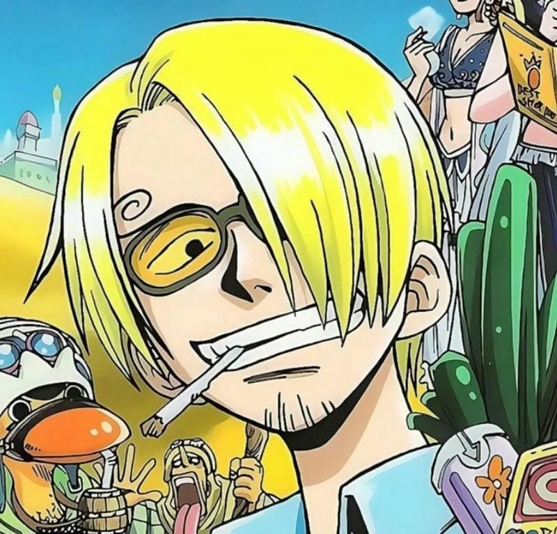 sanji mê gái