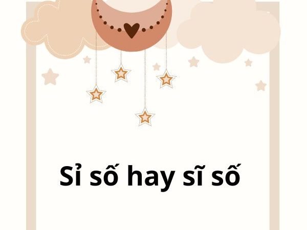 Sỉ số hay sĩ số: Phân biệt và cách sử dụng đúng trong tiếng Việt