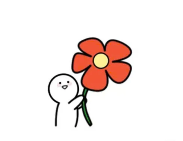 tặng em bông hoa meme ảnh