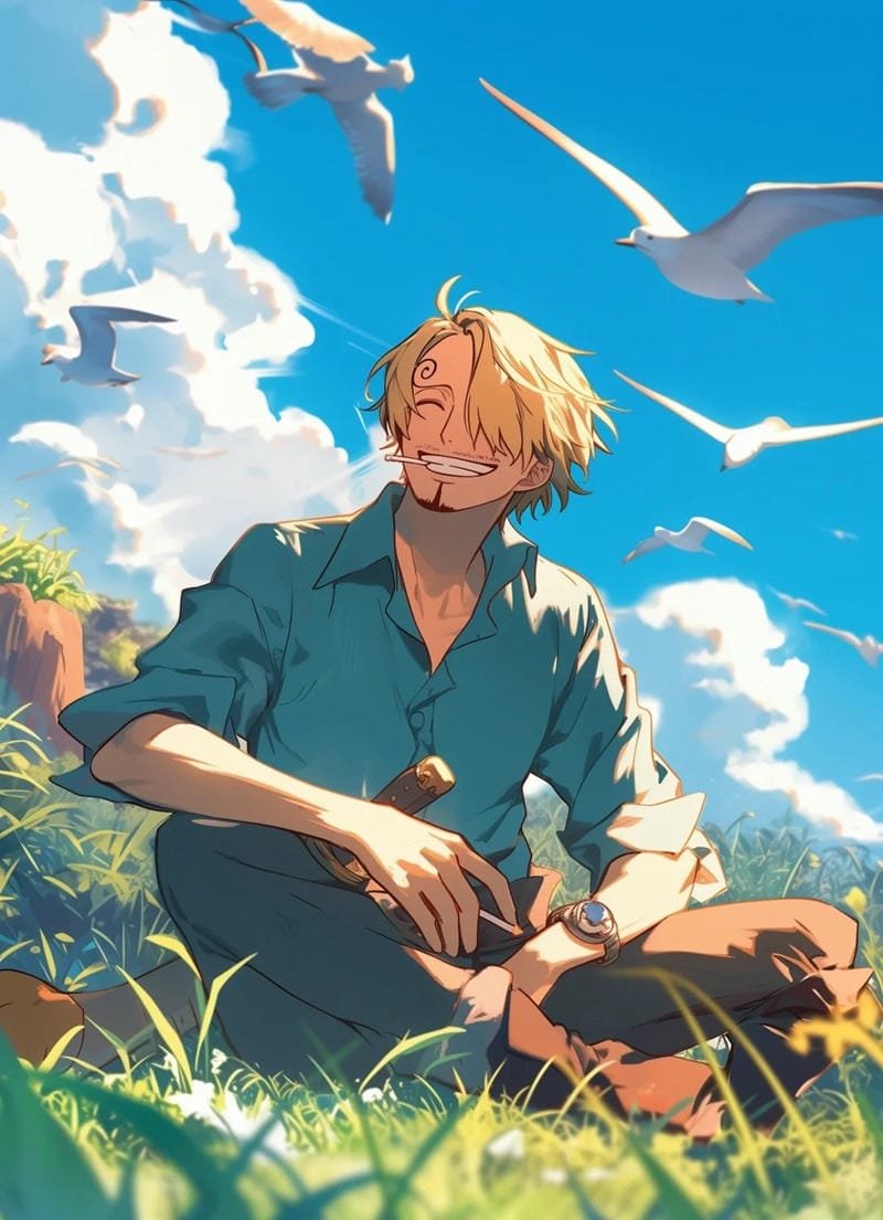 vẽ sanji