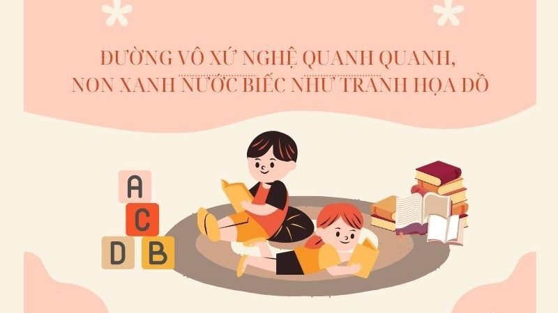 Đường Vô Xứ Nghệ Quanh Quanh, Non Xanh Nước Biếc Như Tranh Họa Đồ