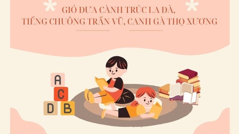 Gió đưa cành trúc la đà, tiếng chuông Trấn Vũ, canh gà Thọ Xương