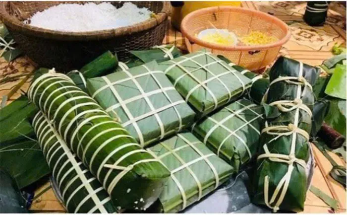ảnh bánh chưng bánh tét