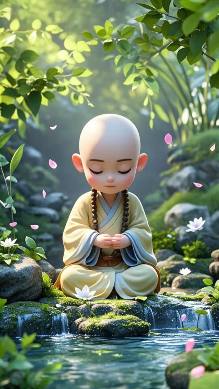 ảnh chú tiểu dễ thương