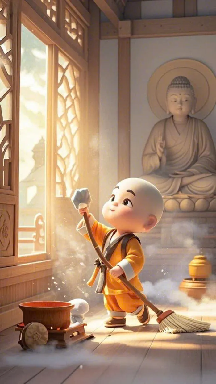 ảnh chú tiểu đẹp