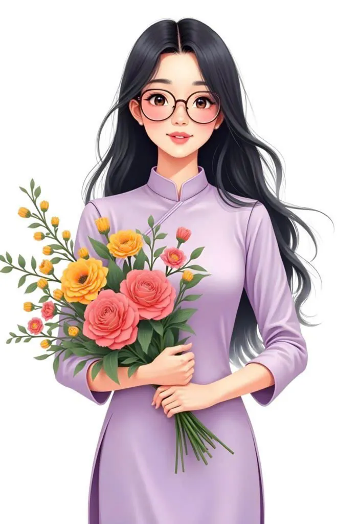 ảnh cô giáo anime