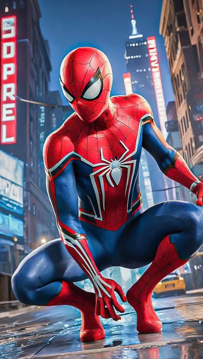 ảnh người nhện dễ thương