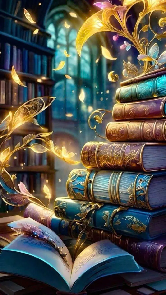 ảnh sách vở đẹp