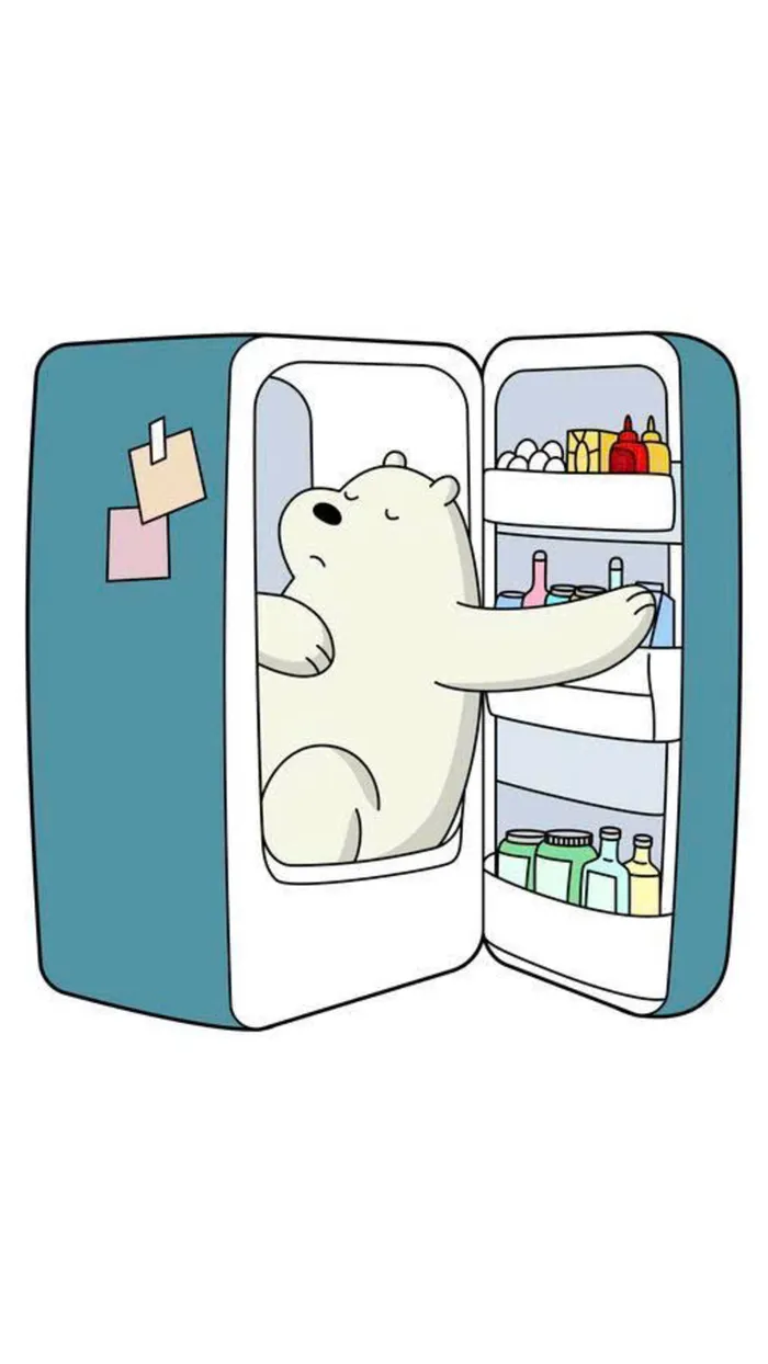 avatar gấu trắng buồn