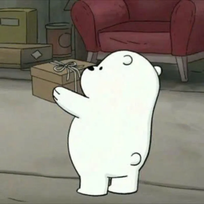 avatar gấu trắng ngầu