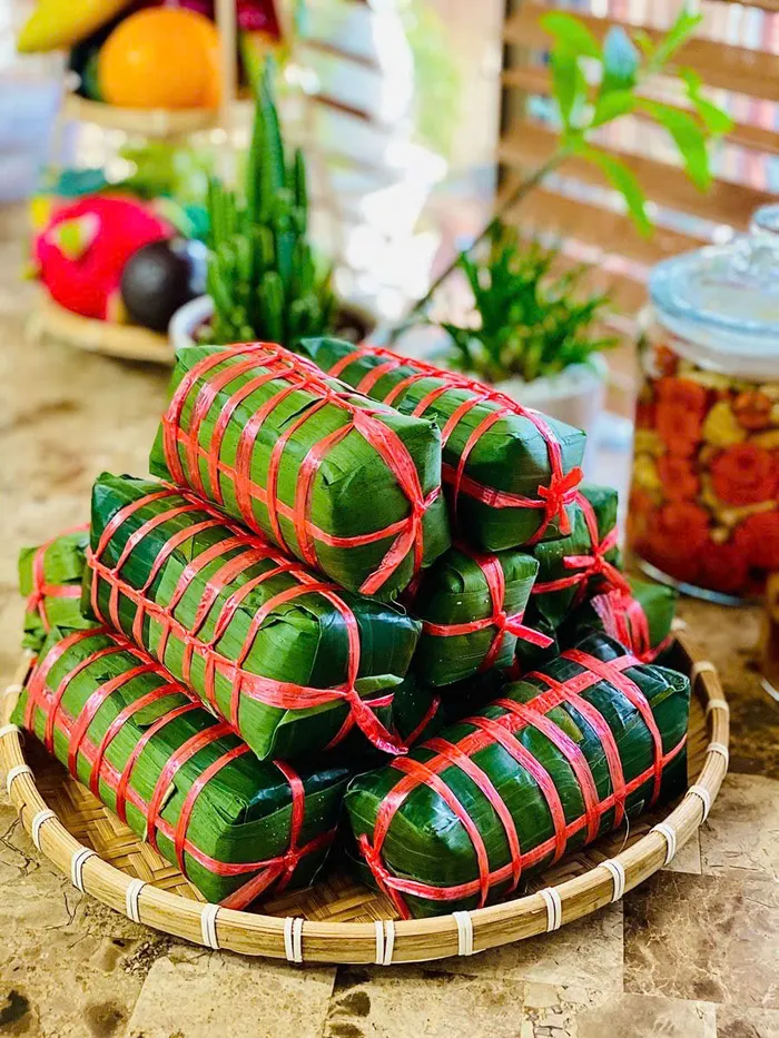 bánh chưng đẹp ảnh