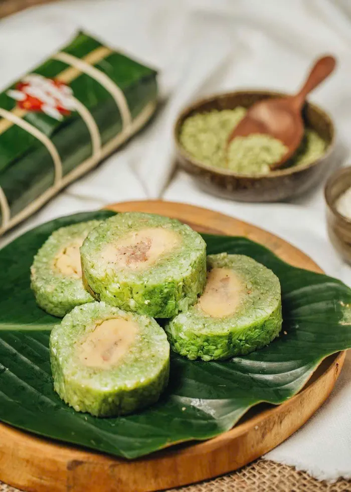 bánh chưng ngày tết ảnh