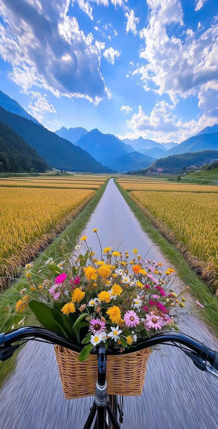 cánh đồng hoa ảnh