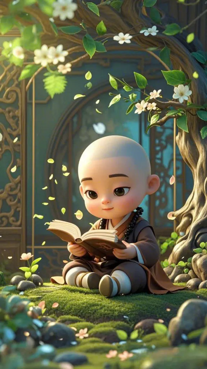 chú tiểu dễ thương