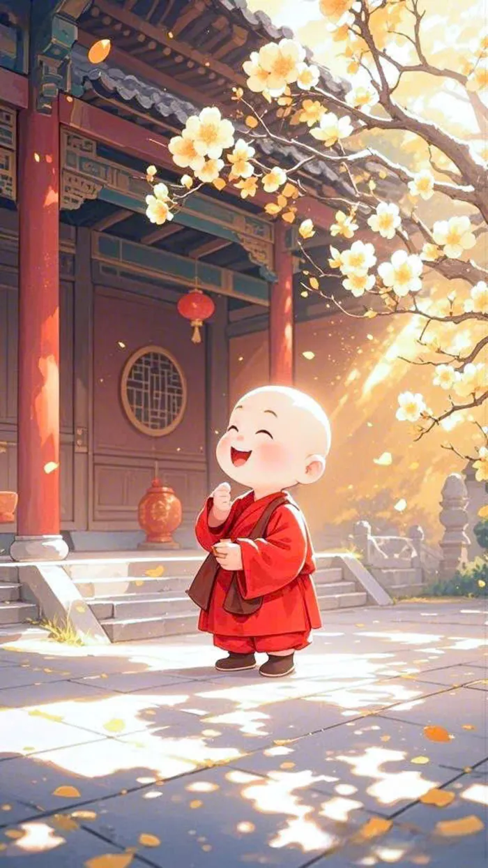 chú tiểu ngộ nghĩnh ảnh