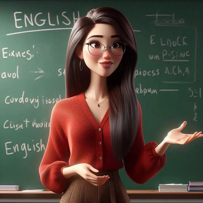 cô giáo hoạt hình ảnh