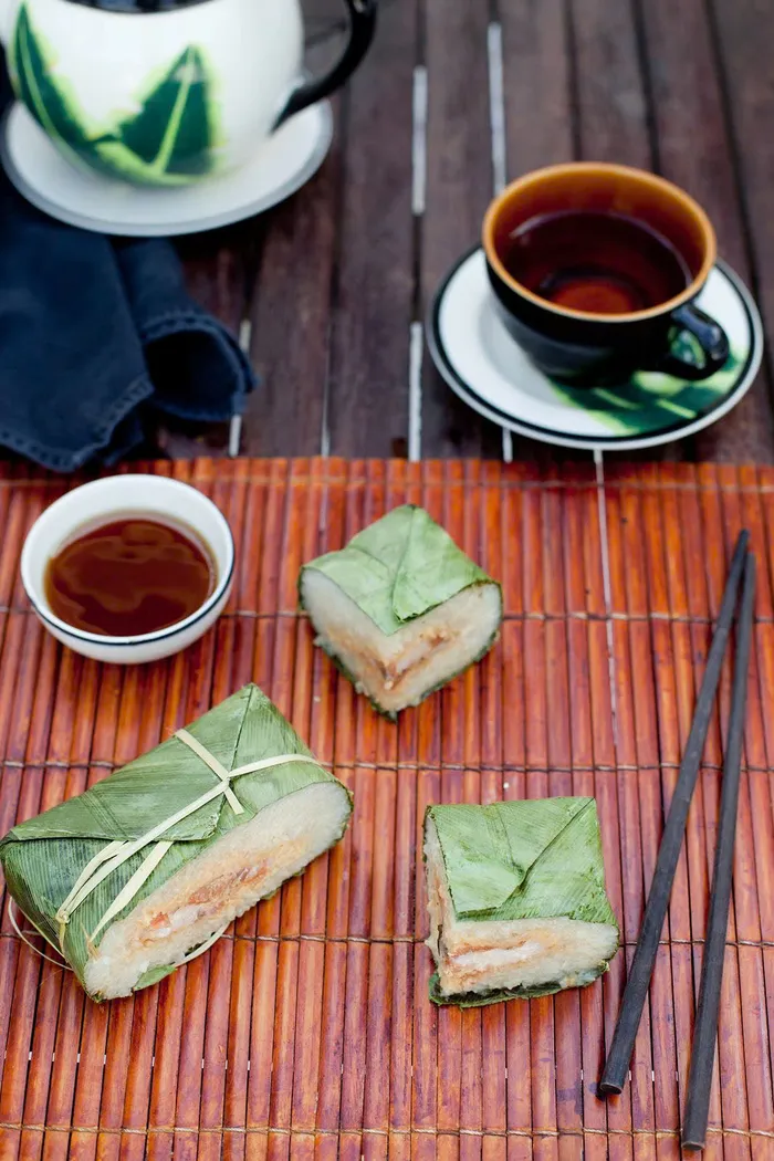 hình ảnh bánh chưng ngày tết