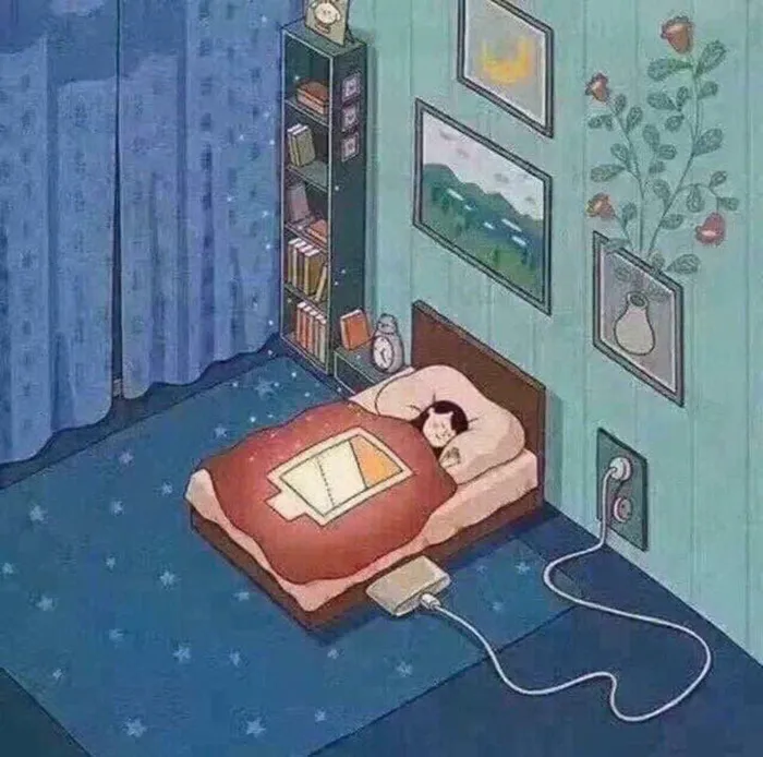 hình ảnh cô gái mệt mỏi