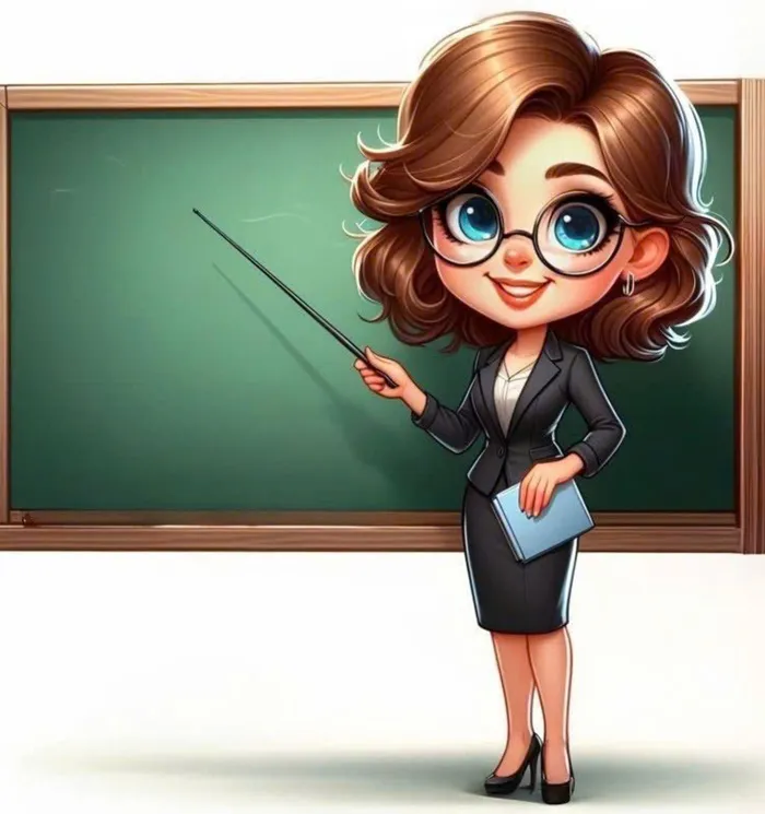 hình ảnh cô giáo chibi