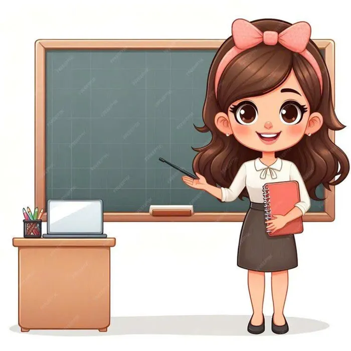 hình ảnh cô giáo cute