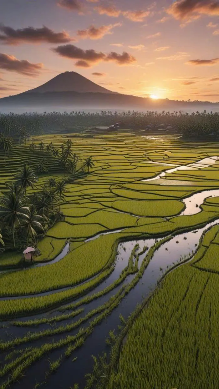 hình ảnh đồng lúa