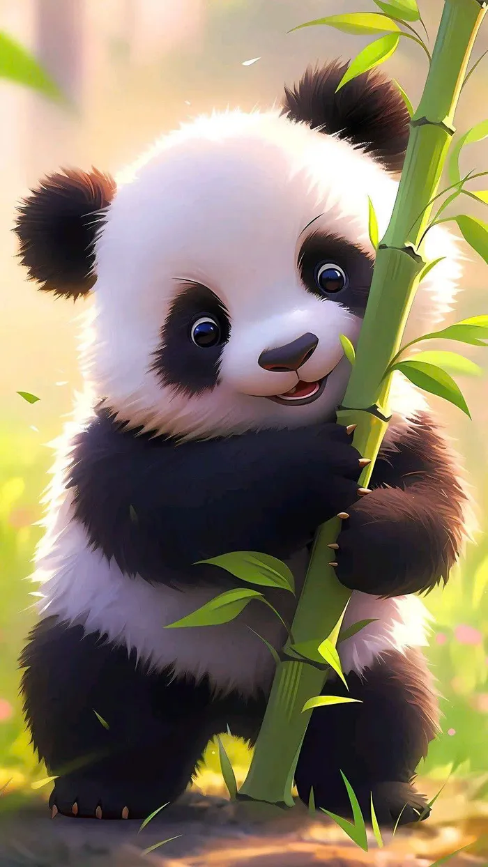 hình ảnh gấu trúc cute