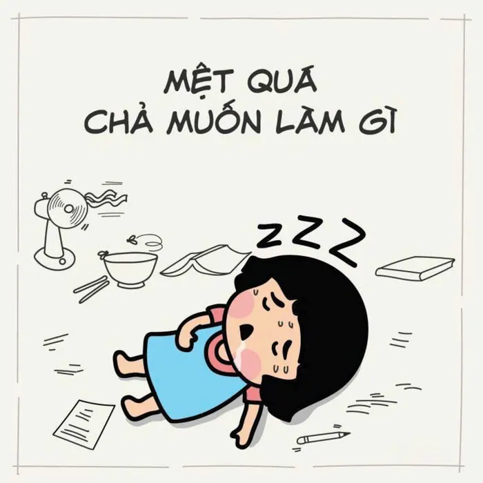 hình ảnh mệt