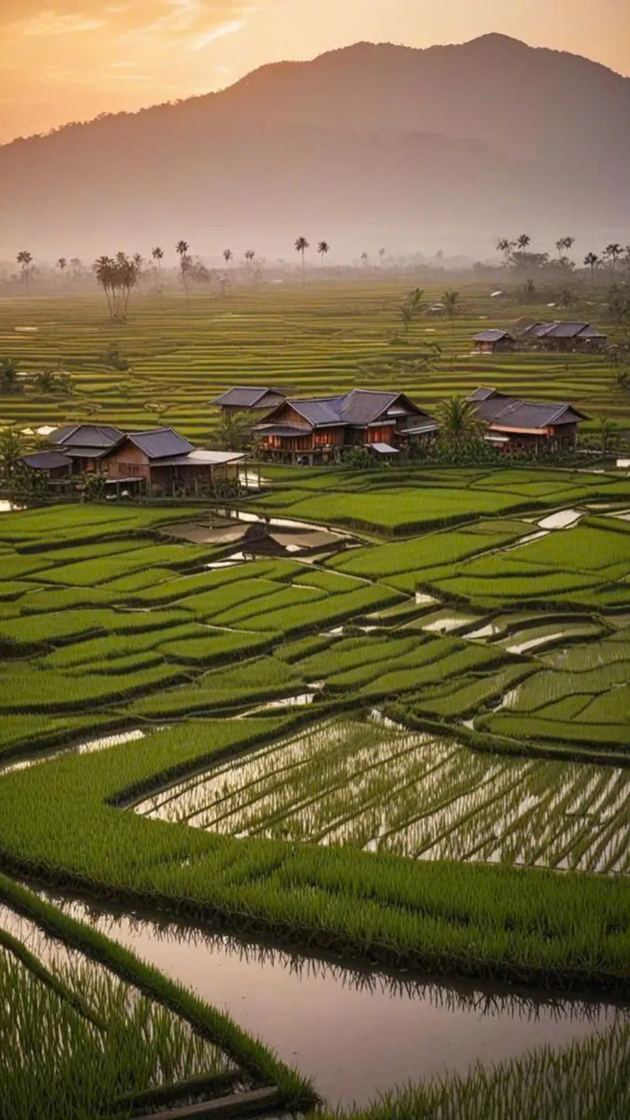 hình ảnh ruộng lúa