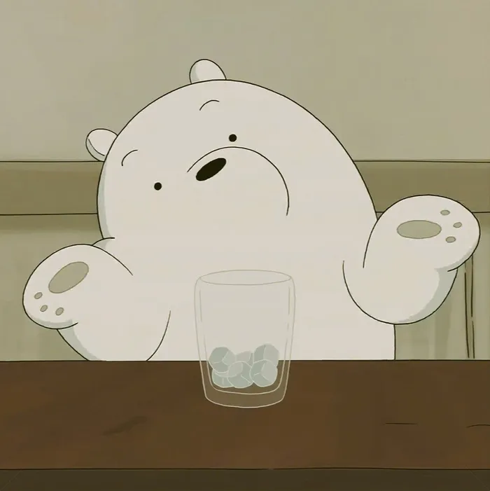 hình nền gấu trắng