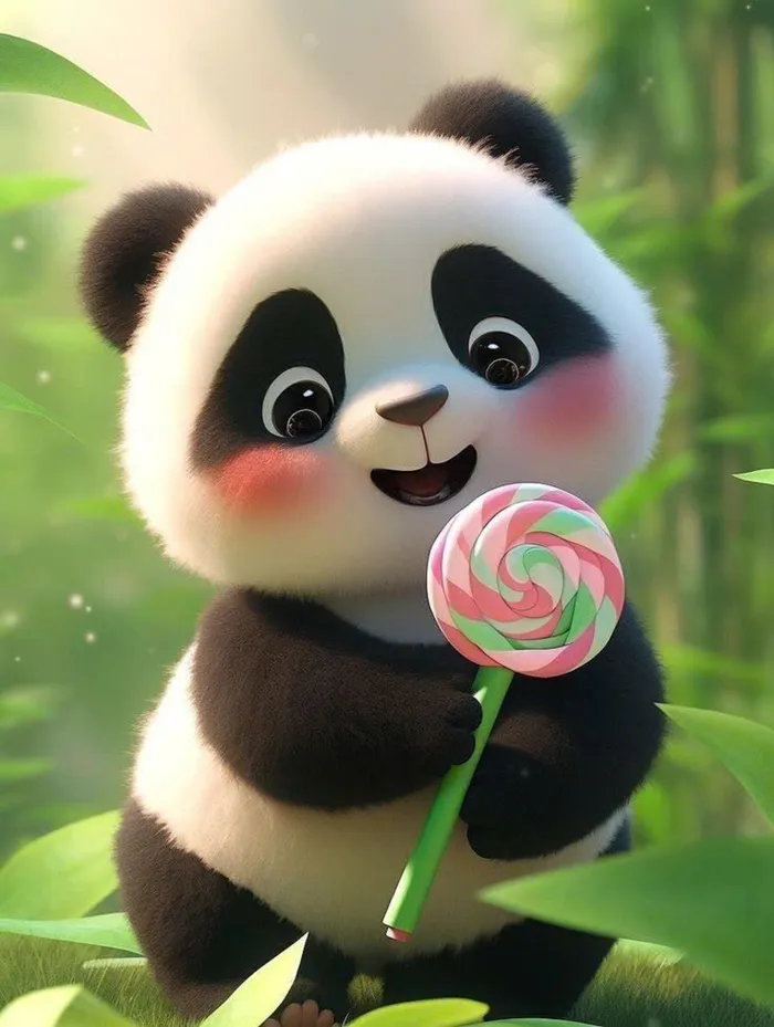 hình nền gấu trúc cute