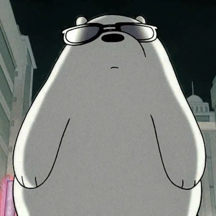 hoạt hình gấu trắng