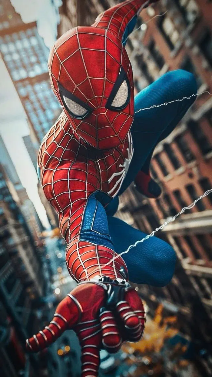 người nhện ngầu ảnh