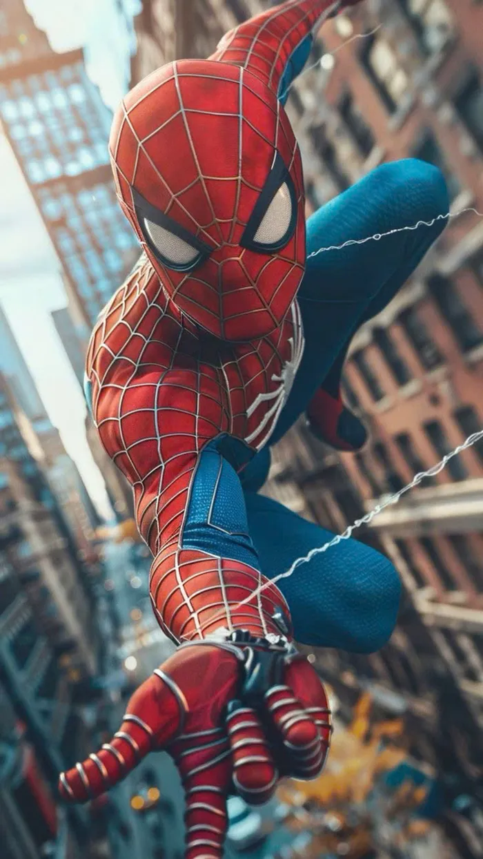 người nhện ngầu hình ảnh