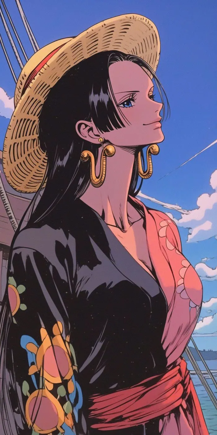 tóc đen hình nền boa hancock đẹp