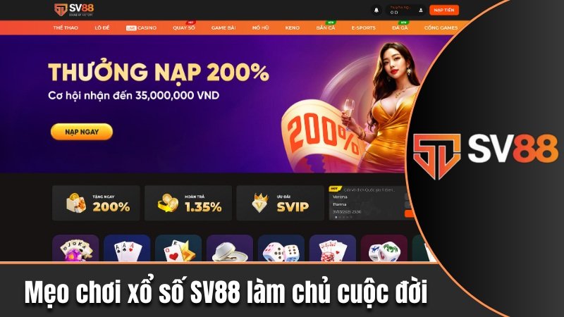 Những Mẹo Chơi Xổ Số SV88 Giúp Bạn Làm Chủ Cuộc Chơi
