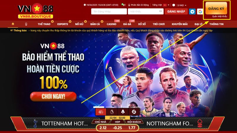 Vn88 - Khám Phá Thế Giới Cá Cược Thú Vị và Đầy Cơ Hội